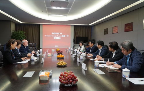 西班牙OSA公司总裁莅临腾远资讯考察交流，共促“优扬远腾”合作新篇章